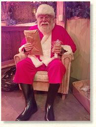 Kevin as Santa Claus